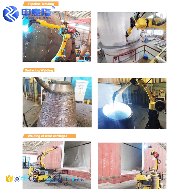 New Trend Welding Robot Arm Price Self-propelled All-scene Welding Robot for Large Parts