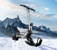 MX-5 48V 20Ah 15Ah 1200W 2400W Eu Warehouse All Terrain Off-Road E Electric Snow Scooter For Snowmobile