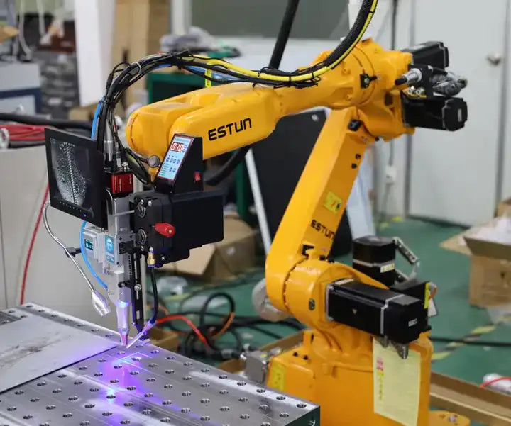 Bwt30 Fiber Laser Robotic Welding Automation Solutions Robot Laser Welding For Furniture Industry Kitchen Industry