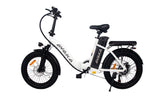 AVAKA BZ20 PLUS Folding Electric City Bike 20 Inch Wheel 500W Rear Hub Motor Ebike with 48V 15Ah Lithium Battery Step Through Electric Bicycle