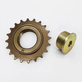 16T 18T 20T 22T Ebike Freewheel with Adaptor base for Unite Motor 1/2"x"1/8" Chain Fit #410 Bicycle Chain For right Drive motor