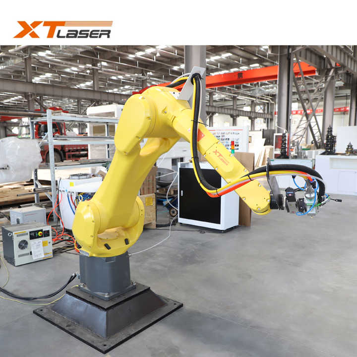 Automatic Robot Arm Laser Welder for Metal Stainless Steel Aluminum Fiber Laser Welder Robotic Laser Welding Machine