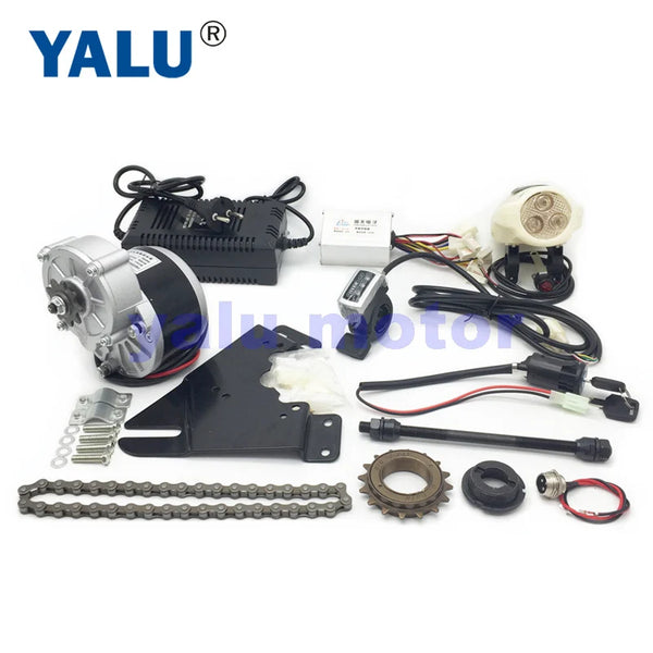 24V 250W Economic Simple DIY Electric Bicycle Motor Kit E-BIKE Conversion Kit for Homemade Scooter Cool Modified Bike Easy Kit