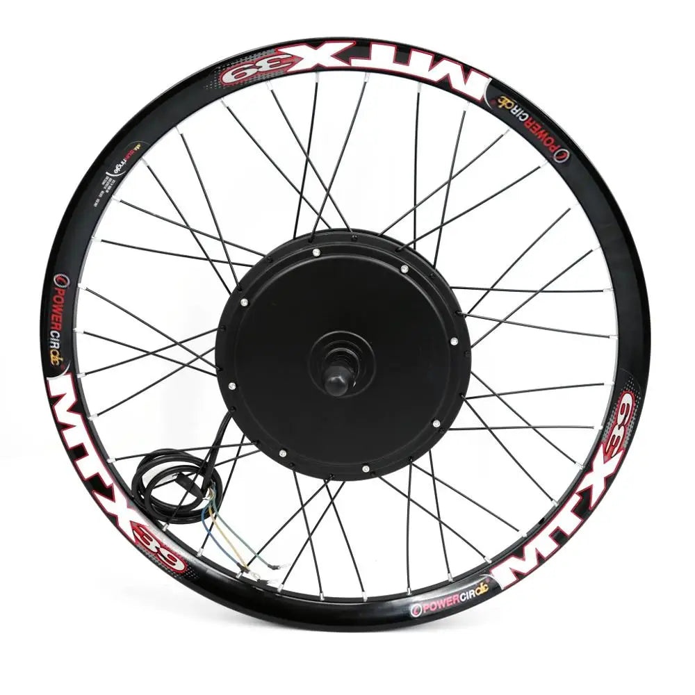 Electric Bike Kit 1500w Motor Wheel 48V E Bike Kit 1500W Wheel Motor Electric Bicycle Conversion Kit for 20-29in Rear Hub Motor