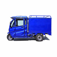 SS-3.1 EEC Certified New for 2024 Cargo Tricycle Electric Tricycles for Adults Totally Enclosed Cargo Tricycle 3wheel