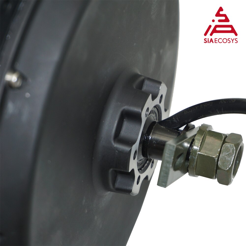 SiAECOSYS QSMOTOR 1200W 48V 50kph Hub Motor with QSKLS4812S controller and kits for Electric Bike