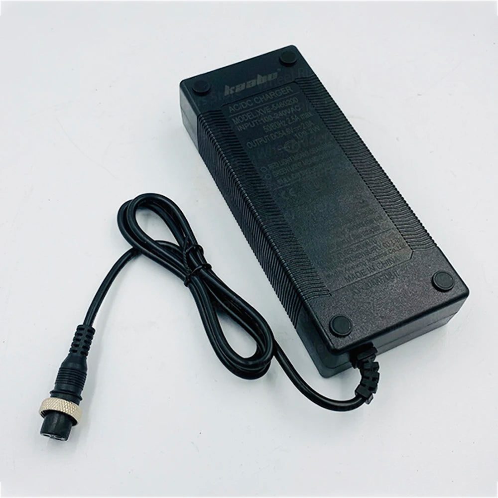 Kaabo Mantis 48V Scooter Charger 2.5A Max DC54.6V 2A Standard Charge Electric Scooter 100% Original