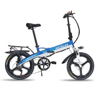 KETELES KS6 integrated wheel folding Electric Bicycle 48V 350W 10AH 20 inch wheel Folding Electric Bike