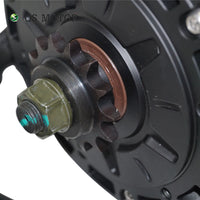 QSMOTOR 138 70H 3000W V1 V2 Motor PMSM Mid drive motor Sprocket and Belt Type