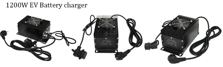 SiAECOSYS High Power 1200W 48V 60V 72V 15A CAN BUS EV Battery Charger