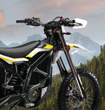 Suron Ultra B Electric Dirt Bike - Powerful MX Ebike with Central Motor and Integrated Lithium Battery 74V 55Ah  for Off-Road Adventures Road Legal Version