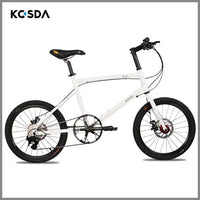 Keshengda KOSDA22 inch aluminum alloy ultra-light small wheel flat disc brake male and female adult small road bicycle