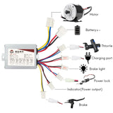 YINYUN DC Brush Motor Speed Controller 36V 800W 48V Electric Scooter Bicycle E-bike Motorcycle Accessories Parts YK31C