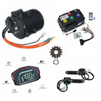 QS138 70H 3000W V3 Mid-Drive Motor for Electric Dirt Bikes - High-Performance PMSM Motor with Internal Reduction Gears