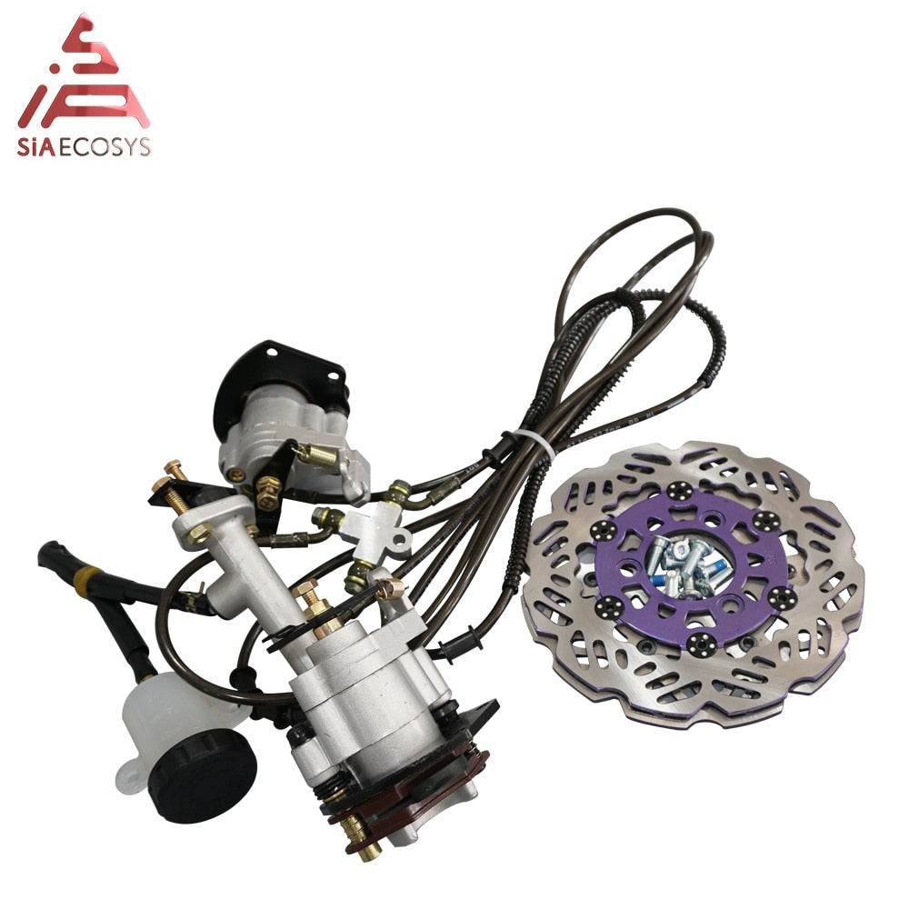 QSMOTOR/SIAECOSYS 205 3000W 72V90kph 2wd Dual Hub Motor with ND72360 Controller  for Small Electric Car Conversion Kits