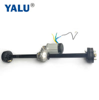 Electric Tricycle Rear Bridge six Spline shaft Split axle match for 2.2kw Unitmotor bigger power differential brushless Motor