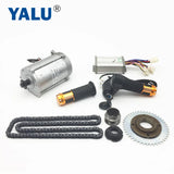 36V 800W Electric Toy Kick Scooters High Speed Motor Kit T8F Go Kart Dirt Rocket E Bike Motorized Bicycle ATV Mini Bikes Motor