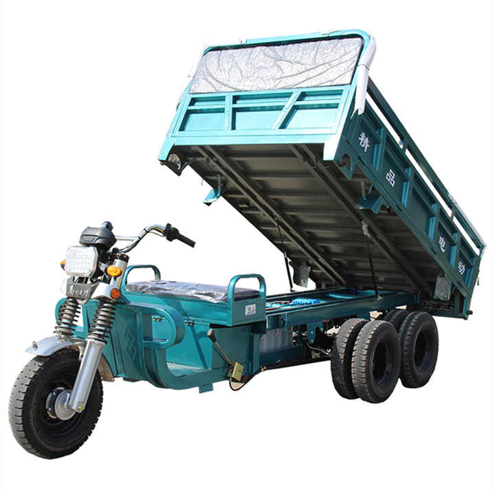 Electric Motor Tricycle Adult Front Loading Load Heavy Load Tricycle Factory Direct Electric Cargo Rickshaw
