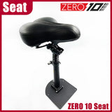 Saddle for ZERO10 electric Scooter T10 seat kit official accessory parts height adjustable chair