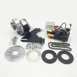 350W New Arrival Electric Geared Bicycle Motor Kit Electric Derailleur Engine Set Variable Multiple Speed Bicycle Electric Kit