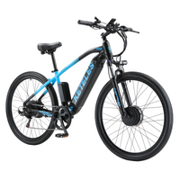 KETELES K860 29" inch E-Bike 2000W 17.5AH Battery Mountain Electric Bike Dual Motor Electric Bicycle