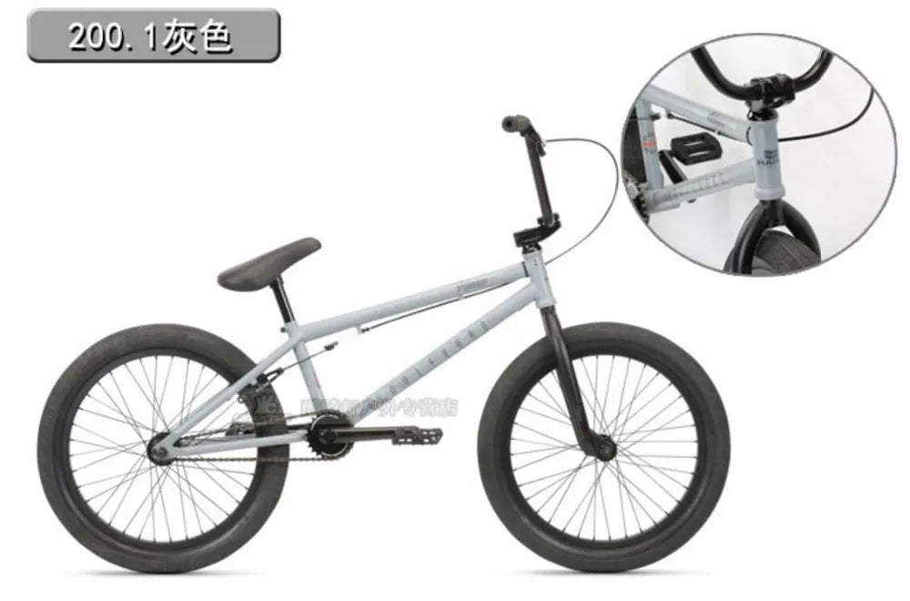 USA HARO BMX Bike BOULEVARD200.1 20-Inch BMX Bike Stunt Bike BMX Bike Accessories Professional Grade BMX