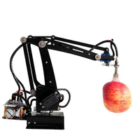 Assembled 4 Dof Suction Pump Manipulator Robotic Arm with All Digital Servos Control for Arduino Learning Competition