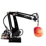 Assembled 4 Dof Suction Pump Manipulator Robotic Arm with All Digital Servos Control for Arduino Learning Competition