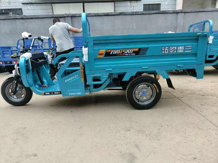 Electric Tricycle High Quality Open Fast Tricycle Adult Electric Vehicle Electric Cargo Tricycle Low Price Hot Sale