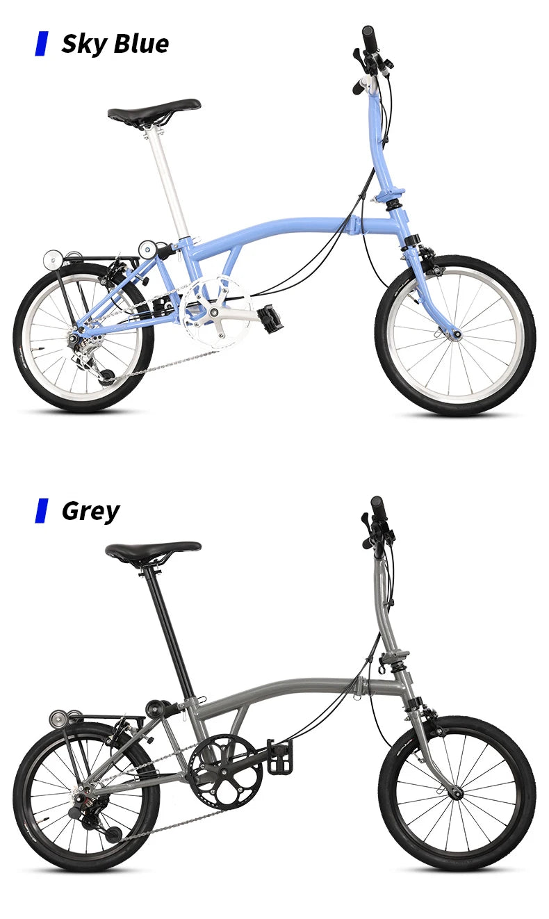 KOSDA hot selling bicycle folding bike price 16 inch steel mountain folding bicycle