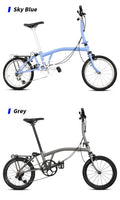 KOSDA hot selling bicycle folding bike price 16 inch steel mountain folding bicycle