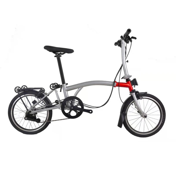 EWIG Hot Sale Foldable Bike New Arrival 6 Speed 16 Inch Carbon Steel Folding Bike Bicycle