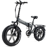 SAMEBIKE XWLX09 Foldable Electric Bicycle 500W 48V 10Ah SHIMANO 7 Speed Adjustable 20 "Aluminum Alloy Full Suspension MTB Ebike