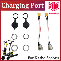Kaabo Mantis8 Mantis10 Wolf Warrior Wolf King GT Charge Port Original Charging Port 3 Pins Socket Plug Spare Parts Accessories