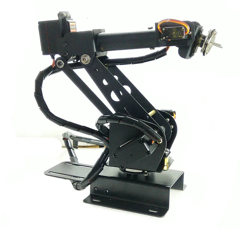 Assembled Arduino Control 6 DOF Robotic Arm Digital Servos 6 Dof Mechanical Arm Manipulator Abb Industrial Robot Model