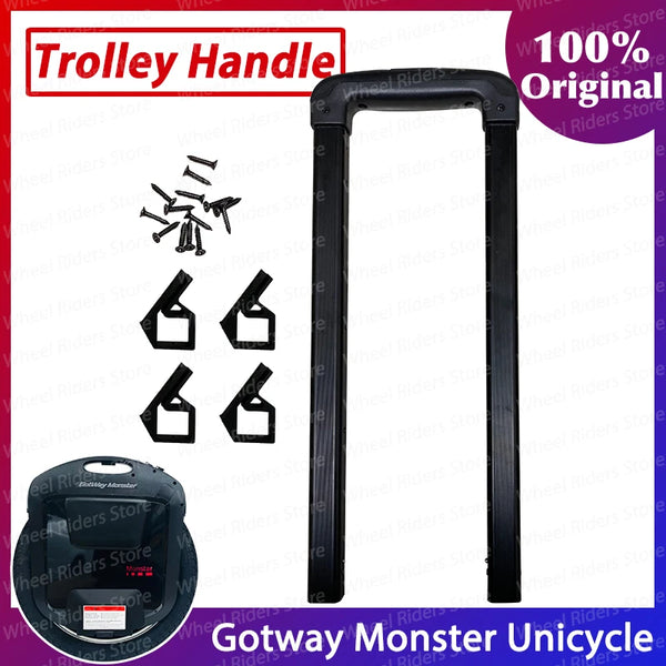 Original gotway monster trolley handle rod push unicycle titan spare parts accessories