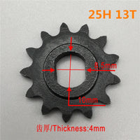 Electric Scooter 8T 9T 11T 13T 25H 410 420 Sprocket For 25H Chain Motor Pinion Gear MY1020 BM1109 MY1016Z MY1018 DC Motor