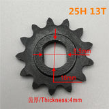 Electric Scooter 8T 9T 11T 13T 25H 410 420 Sprocket For 25H Chain Motor Pinion Gear MY1020 BM1109 MY1016Z MY1018 DC Motor