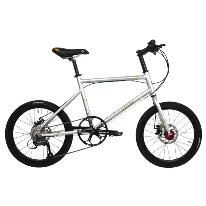 Road bike KOSDA 20-inch aluminum plating color ultra light folding bicycle 8-10 speed change system Kosda brand road bicycle