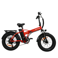 Baolujie Folding Ebike DZ-2001 20''*4 750W Popular Style Aluminum Alloy LCD Display Powerful Battery SHIMANO 7 Speed