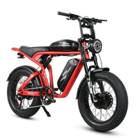 Samebike M20 Electric Bike Mountain Moped Ebike 20"*4.0 Fat Tire 1000W 48V16AH Mens Road EBike Electric Bicycle For Adult E Bike