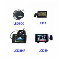 48V 60V 72V 3000W 60A Brushless DC Ebike KT-Controller LCD8H LCD3 LED900 Display for 3000W Ebike Kit