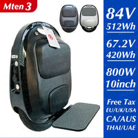 Gotway mten3 Begode mten3 Electric Unicycle One Whee Scooter Black 10"  800W Motor Light Monowheel  Balance 11kg