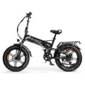 EMOKO EC20 PRO Torque Sensor Urban Foldable Electric Bike Fat Tire PAS Assist LED Light Removable Battery