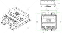 Free shipping Programmable VOTOL EM30sp 72V 32A 40KPH Controller for  Electric Scooter Bike