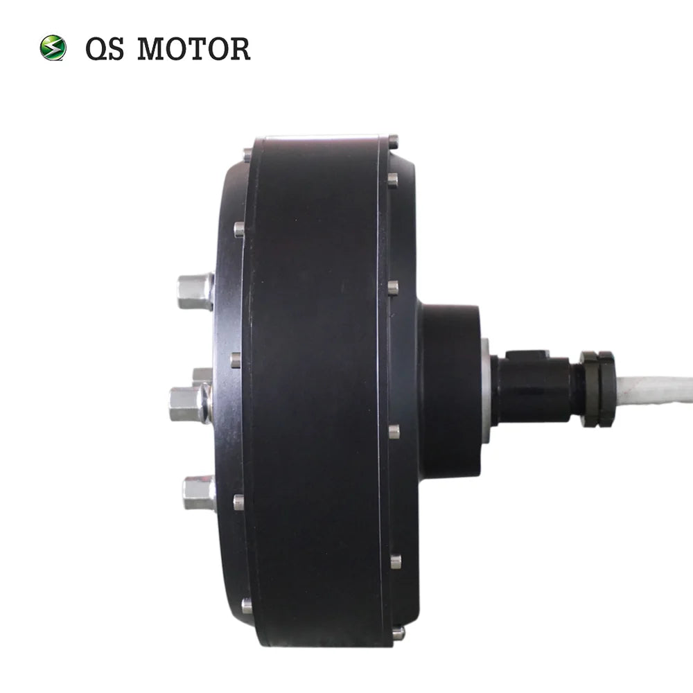 QSMOTOR 12*5inch 5000W 72V 90kph 2wd Single Shaft Hub Motor controller Electric Car Conversion Kit for Electric ATV Car