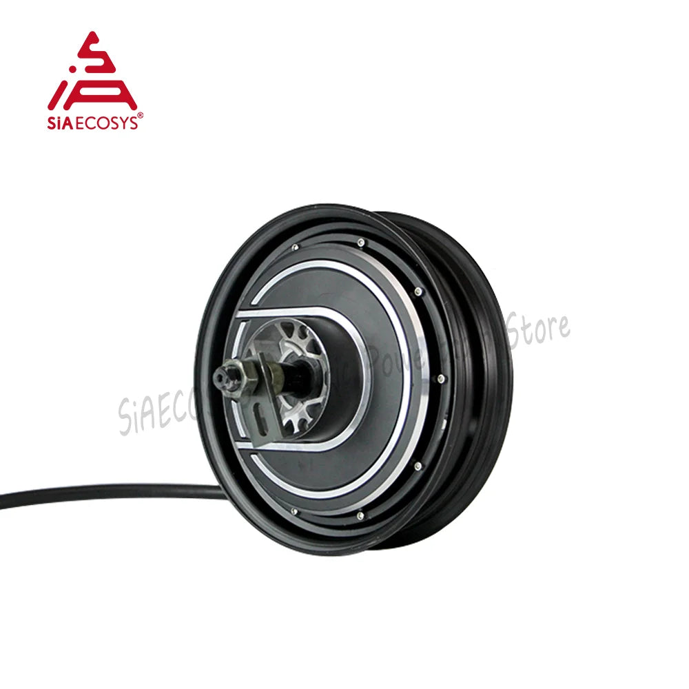 High Power QSMOTOR 10inch 7000w V4.2 72V 106kmh DC Brushless Racing Scooter Electric Hub Motor  with CE