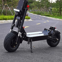 FLJ 13inch Fat Wheel E Scooter with 90-150kms 6000W Range Dual Engine drive big wheel Scooter 40Ah 50AH Battery Hot Sale E Bike