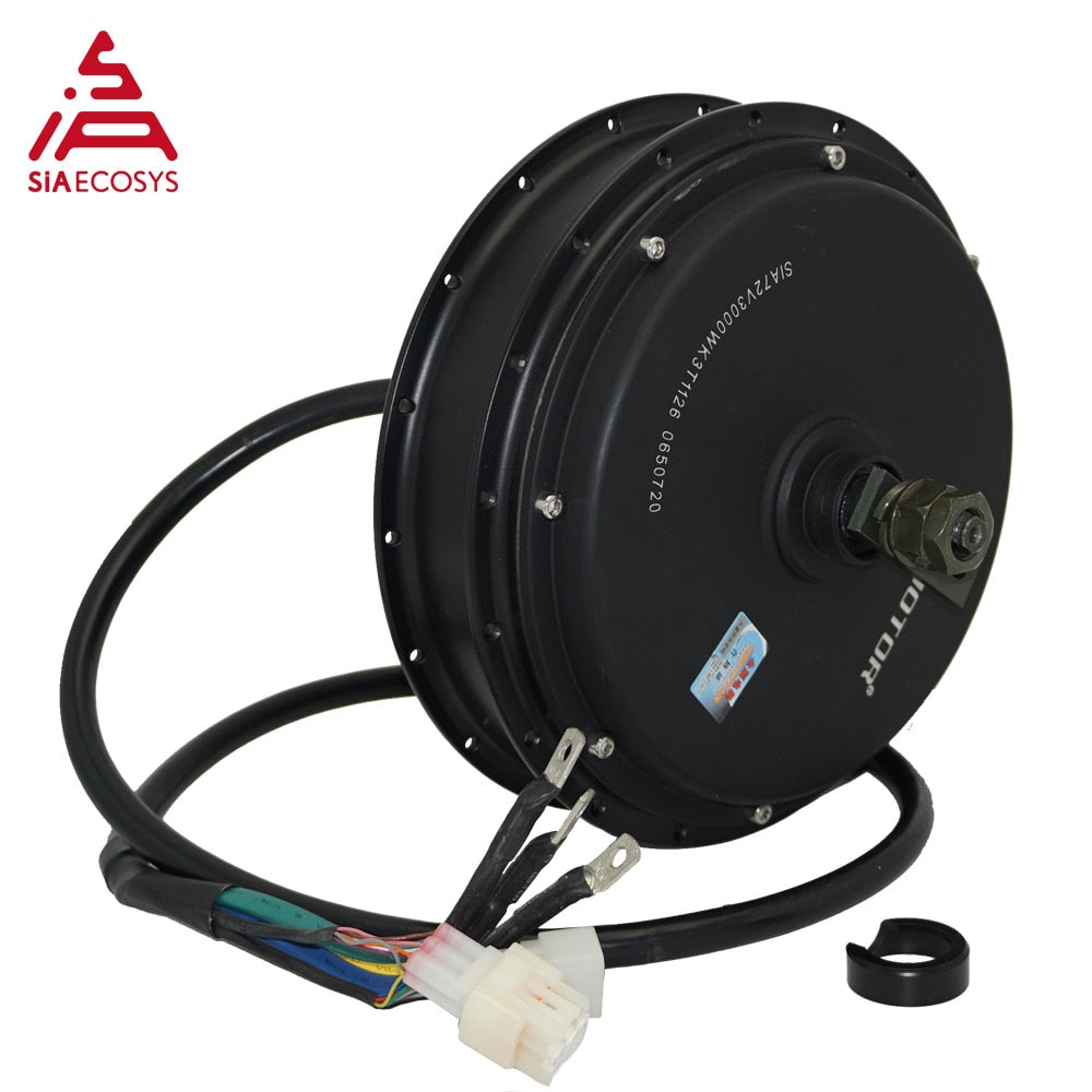 QS Motor 205 50H V3I/V3TI E-Bike Spoke Hub Motor With SIA7230 And CT-22 Speedometer Kits