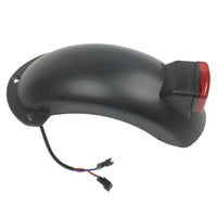 Plastic Mudguard Rear Fender for FLJ C11 T11 C10 Electric Scooter with rear brake light